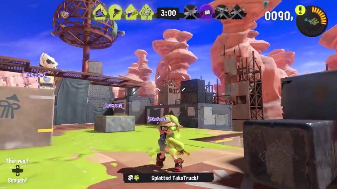 《斯普拉遁3》Ver.11.0.0更新详情 实装血量显示