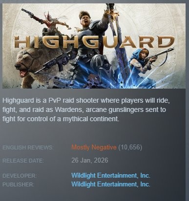 疑似被切割 《巅峰守卫》简介删除曾为《Apex英雄》制作团队