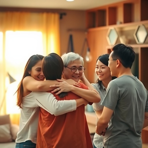 成龙新片《过家家》新海报 “临时家人”深情告白