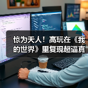 惊为天人！高玩在《我的世界》里复现超逼真赛博朋克城（图4）