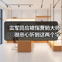 雷军回应被指营销大师：很恶心听到这两个字
