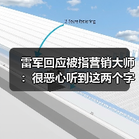 雷军回应被指营销大师:很恶心听到这两个字(图2) 雷军回应被指营销大师:很恶心听到这两个字(图2)