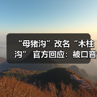 “母猪沟”改名“木柱沟” 官方回应：被口音误传（图4）