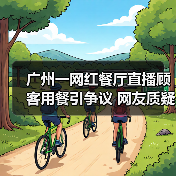 广州一网红餐厅直播顾客用餐引争议 网友质疑侵犯隐私（图3）