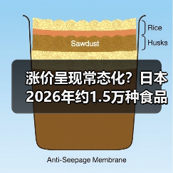 涨价呈现常态化？日本2026年约1.5万种食品涨价（图2）