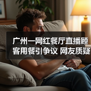 广州一网红餐厅直播顾客用餐引争议 网友质疑侵犯隐私