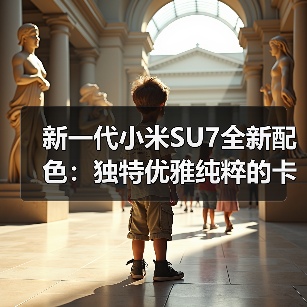 新一代小米SU7全新配色：独特优雅纯粹的卡布里蓝（图3）