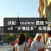 徐起:realme 真我 Neo8“不惜成本”采用旗舰发光材料,将是断档领先(图1) 徐起:realme 真我 Neo8“不惜成本”采用旗舰发光材料,将是断档领先(图1)