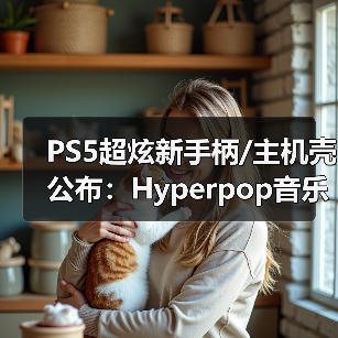 PS5超炫新手柄/主机壳公布:Hyperpop音乐主题渐变配色(图2) PS5超炫新手柄/主机壳公布:Hyperpop音乐主题渐变配色(图2)