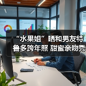 “水果姐”晒和男友特鲁多跨年照 甜蜜亲吻秀恩爱（图2）