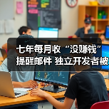 七年每月收“没赚钱”提醒邮件 独立开发者被V社“另类骚扰”(图1) 七年每月收“没赚钱”提醒邮件 独立开发者被V社“另类骚扰”(图1)