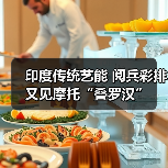 印度传统艺能 阅兵彩排又见摩托“叠罗汉”（图2）