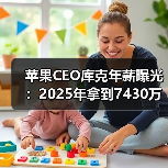 苹果CEO库克年薪曝光:2025年拿到7430万美元(图4) 苹果CEO库克年薪曝光:2025年拿到7430万美元(图4)