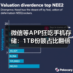 微信等APP狂吃手机存储：1TB份额占比翻倍 64GB要绝迹了（图4）