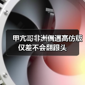 甲亢哥非洲偶遇高仿版 仅差不会翻跟头(图3) 甲亢哥非洲偶遇高仿版 仅差不会翻跟头(图3)