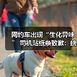 网约车出现“生化异味” 司机贴纸条致歉：螃蟹出逃下落不明（图3）