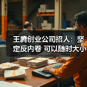 王腾创业公司招人：坚定反内卷 可以随时大小睡（图4）