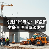 创新FPS玩法：帧数即生命值 画质降级求生（图4）