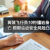 翼装飞行员10秒撞岩身亡 极限运动安全风险凸显