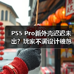 PS5 Pro新外壳迟迟未出？玩家不满设计被忽视