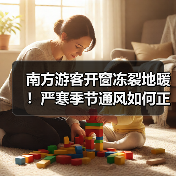 南方游客开窗冻裂地暖！严寒季节通风如何正确操作？（图2）