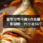 雷军宣布今晚8点直播：聊聊新一代小米SU7（图4）