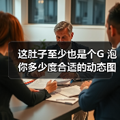 这肚子至少也是个G 泡你多少度合适的动态图（图4）