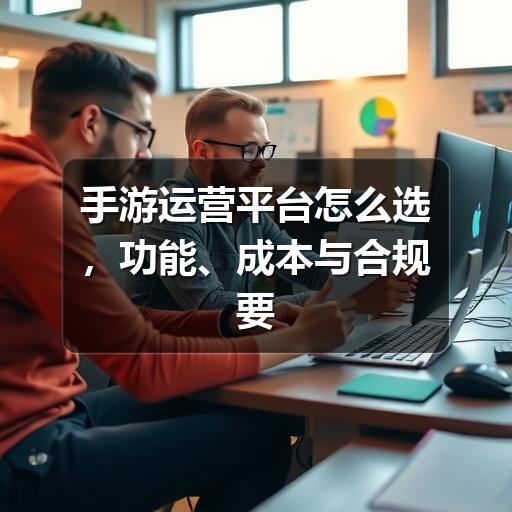 手游运营平台怎么选,功能、成本与合规要点一次看懂