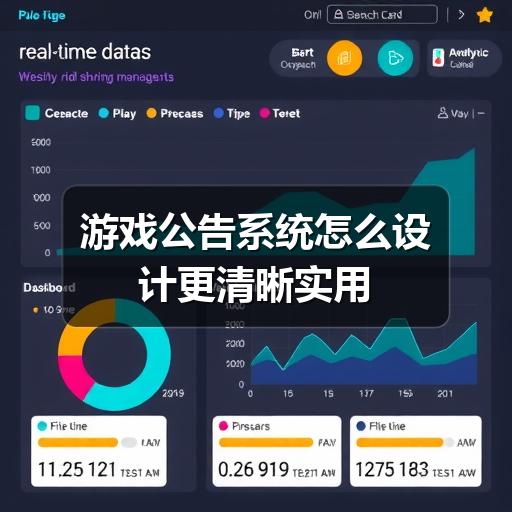 游戏公告系统怎么设计更清晰实用