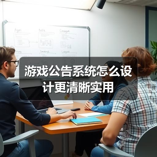 游戏公告系统怎么设计更清晰实用