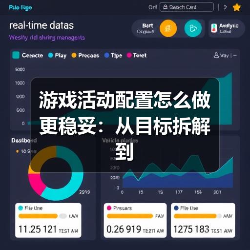 游戏活动配置怎么做更稳妥:从目标拆解到上线检查