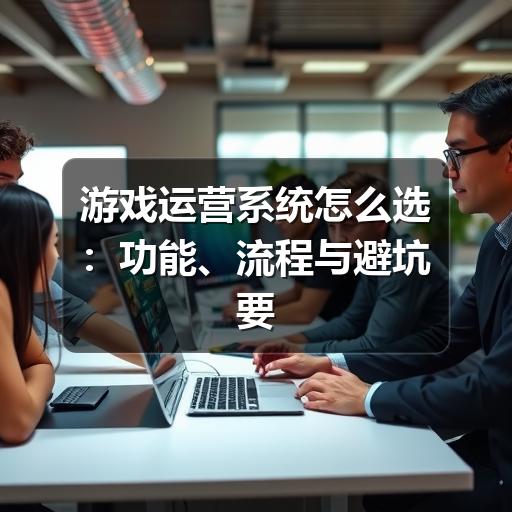 游戏运营系统怎么选:功能、流程与避坑要点