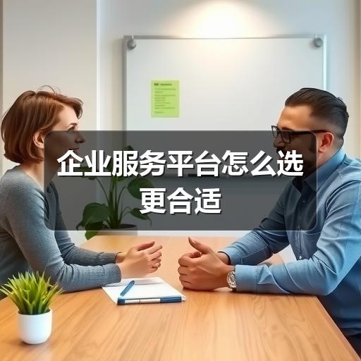 企业服务平台怎么选更合适