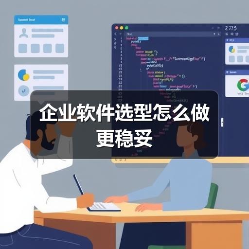 企业软件选型怎么做更稳妥