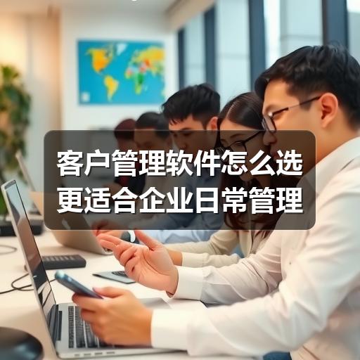 客户管理软件怎么选更适合企业日常管理