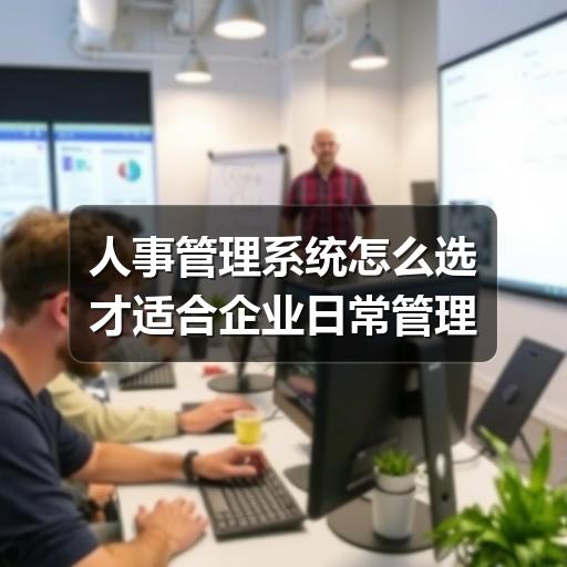 人事管理系统怎么选才适合企业日常管理