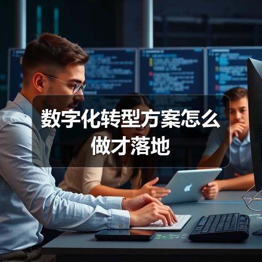 数字化转型方案怎么做才落地