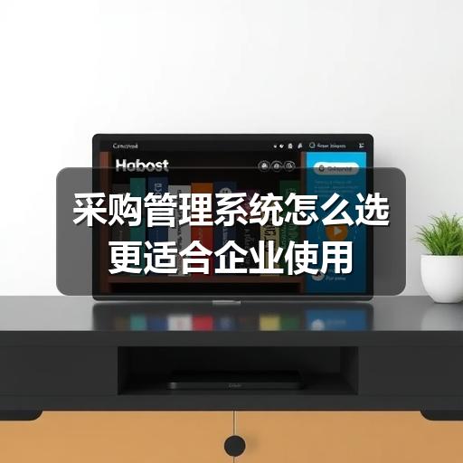 采购管理系统怎么选更适合企业使用
