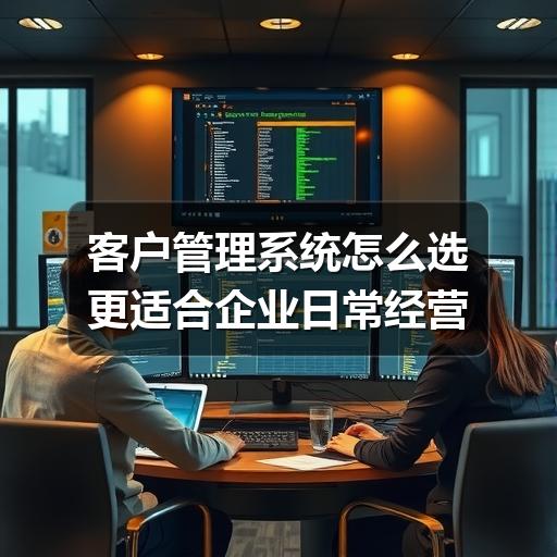 客户管理系统怎么选更适合企业日常经营