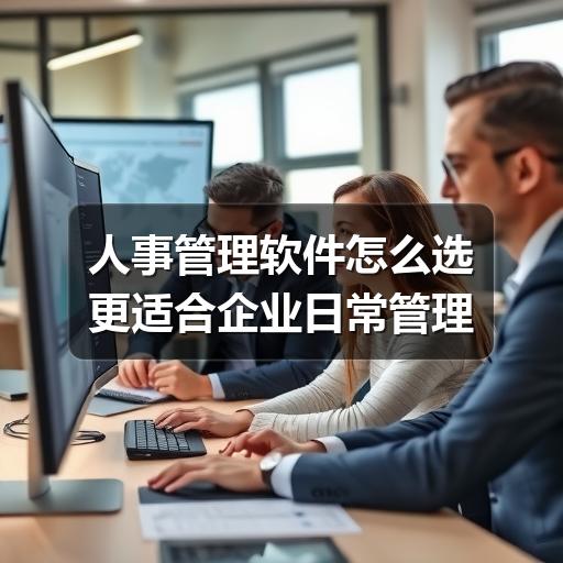 人事管理软件怎么选更适合企业日常管理