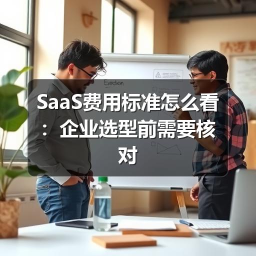SaaS费用标准怎么看:企业选型前需要核对的成本项