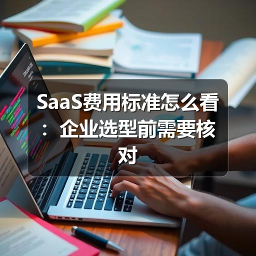 SaaS费用标准怎么看:企业选型前需要核对的成本项