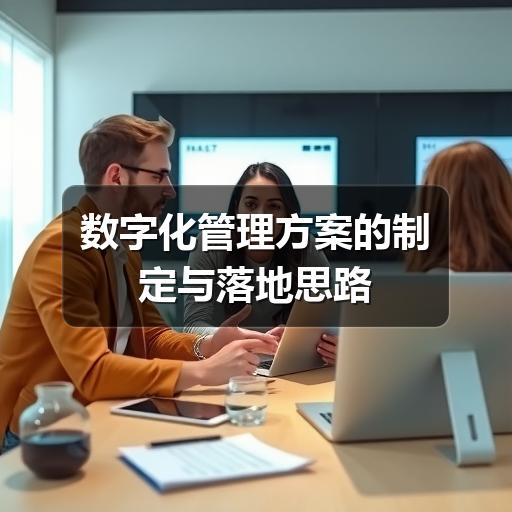 数字化管理方案的制定与落地思路