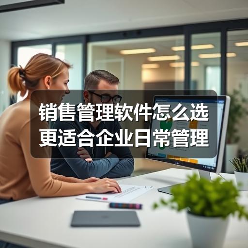 销售管理软件怎么选更适合企业日常管理