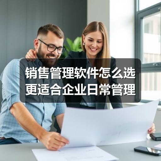 销售管理软件怎么选更适合企业日常管理